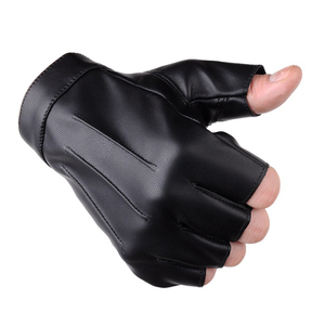 Gants de sport en PU sans doigts, longueur poignet, respirants, non doublés, pour le cyclisme printemps-été - Product Image 3