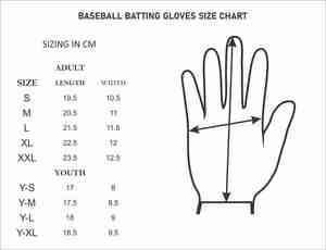 Sports Gloves Co Premium Quality Long <b>Cuff</b> Batting Gloves Ambidextrous Breathable Hook Loop Closure Customized Colors for Adults - Product Image 5