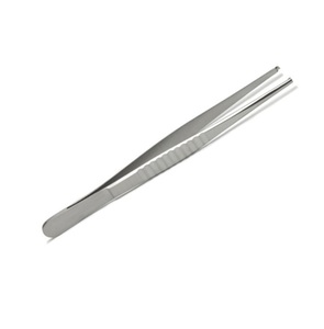 Pinzas Quirúrgicas para Tejidos de 12.5 cm, 1x2 Dientes, Acero Inoxidable, Uso Manual, Estándar Alemán, Certificación CE ISO, Uso Hospitalario, Clase I - Product Image 5