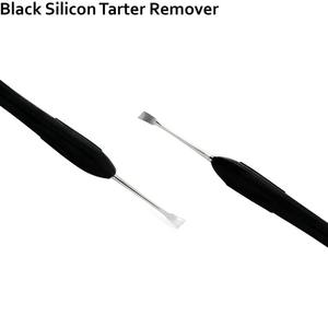 3 pièces, détartreur manuel à manche en silicone noir, gratte-dents, équipement de nettoyage dentaire, Shuja Surgico - Product Image 4