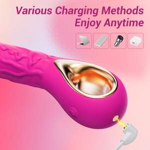 Vibrador AV Realista de Alta Frecuencia con 9 Modos de Vibración, Impermeable, Estimulador de Clítoris y Punto G, Juguetes Sexuales para Mujeres y Parejas, USB - Product Image 5