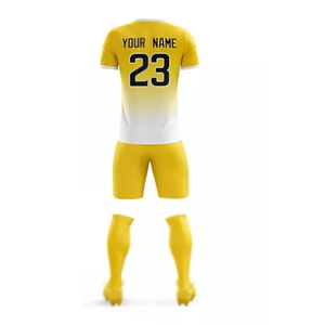 Uniforme de Fútbol Personalizado, Camiseta y Pantalones Cortos, Transpirable, Ligero, Ropa Deportiva para Equipos, Entrenamiento y Partido, Fabricante OEM Global - Product Image 3