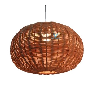 Meilleures ventes, lustre en rotin et bambou fait main, luminaire suspendu pour la décoration de la maison, restaurant, café, projets hôteliers - Product Image 1