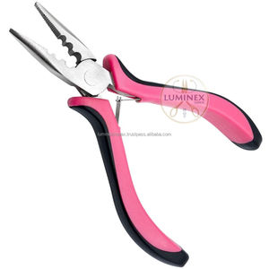 Pinzas de Acero Inoxidable de 3 Orificios para Extensiones de Cabello con Anillos Micro Nano |   Alta Calidad, Tamaño y Color Personalizables |   Herramienta Profesional de Salón 1 - Product Image 2
