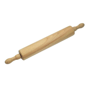 Hot Sale Custom Kitchen Wood Anti Stick <b>Rolling</b> <b>Pin</b> Household Wooden Baking Roll <b>Pin</b> for Cookie Pastry - Product Image 1