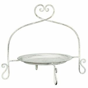 Nouveau Bain d'oiseaux en métal pour jardin, mangeoire et abreuvoir à oiseaux en fer forgé, autoportant et fait main - Product Image 5