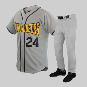 Nouvel Arrivage en Gros RAPID SPORTS Uniforme de Baseball Hiver Imprimé Élégant 100% Polyester Sublimation Respirant Léger - Product Image 1