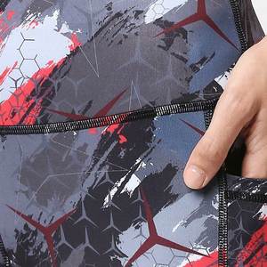 Leggings de Pesca con Estampado Geométrico para Mujer, Sublimación, Secado Rápido, Spandex, Poliéster, Pantalones Sin Costuras - Product Image 6