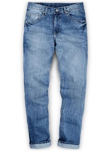 Jeans pour homme coupe droite originale, 5 poches, denim extensible, coupe cowboy, très vendus, haute qualité, légers - Product Image 2