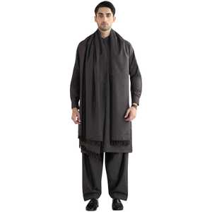 Indian and Pakistani Clothing Men Shalwar Kameez Matching <b>Shawl</b> Set Premium Ethnic <b>Wedding</b> Party Wear Custom Size Colour Design - Product Image 1