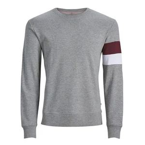 Sweat-shirts basiques pour hommes les plus vendus 2026 – 100 % coton, coupe classique, col rond décontracté, tissu mélangé coton, OEM ODM - Product Image 1