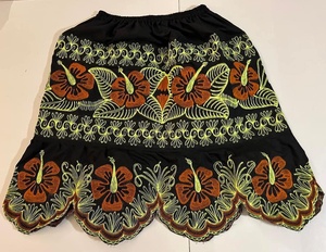 Custom Logo Women's High Waist <b>Long</b> <b>Skirt</b> with Polynesian Island Wrap <b>Skirt</b> Tropical Leaf Floral Embroidery Cultural Pareo 2026 - Product Image 3
