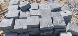 Adoquines de piedra natural negra y gris, baldosas de piedra natural para pavimentación de patios y caminos, baldosas de granito negro - Product Image 6