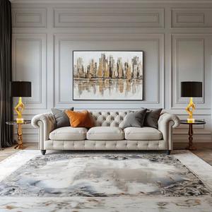 Lámpara de Mesa Industrial Ajustable de Latón para Estudio, Oficina y Lectura - Product Image 1