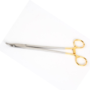 Pinzas Heaney de Acero Inoxidable, Instrumento Quirúrgico, Pinza Curva para Procedimientos Ginecológicos y de Cirugía General - Product Image 6