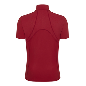 High Quality 4way Stretch Horse Riding Equestrian Shirt Top <b>Base</b> <b>Layer</b> Competition Show Shirt Polo in Soft Feel Technical Fabric - Product Image 4