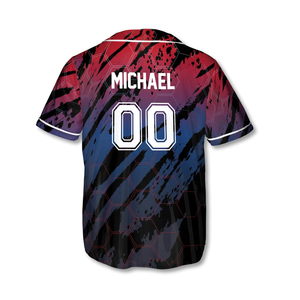 เสื้อเบสบอลพรีเมียมคุณภาพสูง ระบายอากาศได้ดี น้ำหนักเบา ขนาดใหญ่พิเศษ ปรับแต่งได้ตามต้องการ สำหรับทีมมืออาชีพ - Product Image 3