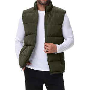 Chaqueta de hombre sin mangas, chaqueta de diseñador sin mangas, chaleco personalizado con logotipo personalizado para hombre con OEM ODM - Product Image 3
