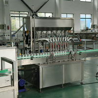 Machine de remplissage entièrement automatique pour flacons en verre – Solution de haute précision contrôlée par PLC pour boissons, jus, confitures, shampoings et huiles