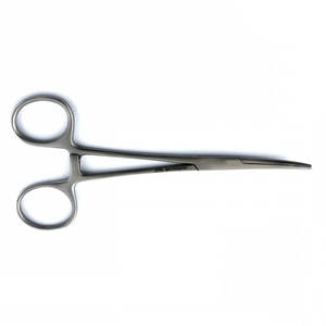 Instrumento de agarre quirúrgico curvo de pinzas Kelly de 6,25 pulgadas de primera calidad con mordazas dentadas para un manejo seguro del tejido - Product Image 2