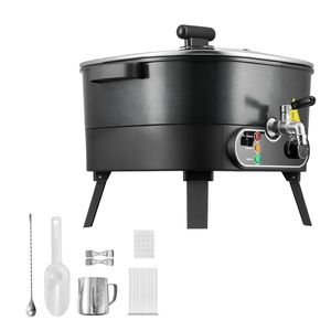 Scioglitore di Cera da 6,3 Qts per la Produzione di Candele, Riscaldamento Rapido e Uniforme, Nuovo, con Beccuccio Facile da Versare, Controllo della Temperatura, Base Scanalata Rimovibile - Product Image 1