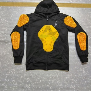 Sweat à capuche en Kevlar pour moto 2025 pour hommes, sweat à capuche noir avec capuche en Kevlar amovible, sweats à capuche pour moto avec protections de niveau 2 et de nombreuses fonctionnalités - Product Image 3