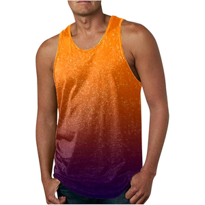 Tank Top Men Breathable Casual Sleeveless Shirt - Product Image 4
