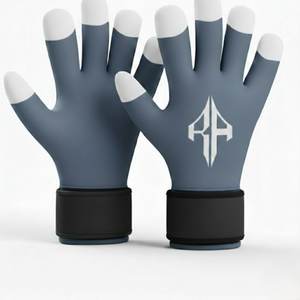 Gants de gardien de but respirants de qualité supérieure, unisexes, matériau personnalisé en PU, protection des doigts et du pouce, par RIVIAN ATLANTIC - Product Image 5