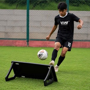 Portable 150x40cm Soccer Rebound Board Football Passing Trainer <b>Rebounder</b> for Football Passing and Ball Control Training - Product Image 2