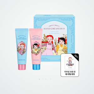 Coffret cadeau pour petites entreprises JAMINKYUNG Red-Haired Anne Edition Crema Cavallo Crème pour les mains Duo 2 types 30mlx2 Musc poudré Agrumes - Product Image 1