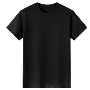 Bangladesh China Factory Price Custom Logo Embroidery OEM 180G Combed Pure Cotton Crew <b>Neck</b> Casual T Shirt - Product Image 2