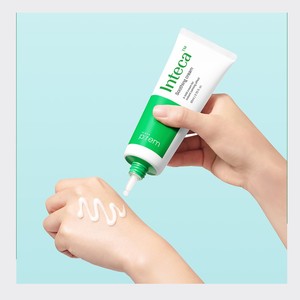 Produits de soin coréens K-Beauty Inteka Soothing Cream 80ml Fabriqué en Corée Lotion visage jour et nuit produits coréens - Product Image 2