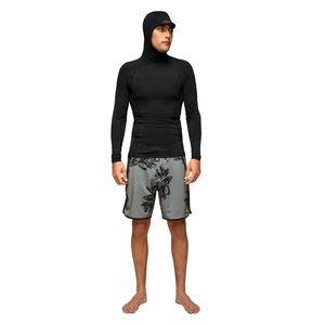 Rashguard à manches longues teint en pièce, style personnalisé, anti-UV UPF50, écologique, antibactérien, respirant, séchage rapide, pour le surf - Product Image 5