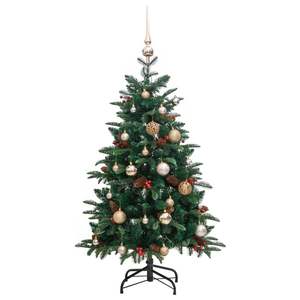 Sapin de Noël Artificiel Articulé avec 150 LED et Ensemble de Boules 59,1 Pouces - Product Image 4