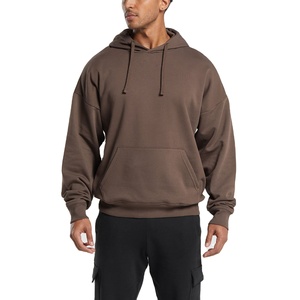 Nouveau design 2026 – Sweat à capuche oversize pour homme, 100 % coton épais, anti-plis, idéal pour l'hiver, personnalisable avec votre marque - Product Image 1