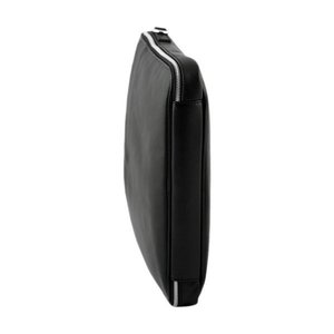 Maletín Mensajero para Portátil de Cuero Negro de Primera Calidad con Cremallera Resistente y Estilo Ejecutivo - Product Image 4