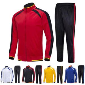 New Style Unisex 3-Piece Color Block Tracksuit Eco-Friendly Tricot <b>Sweatshirt</b> Sweatpants T-Shirt Jogger Set for Winter - Product Image 2