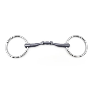 Venta al por mayor: Nuevo mordedor de titanio suelto tipo French Link para caballo, equipo de equitación, fabricante OEM, mordedor de entrenamiento para caballos. - Product Image 1