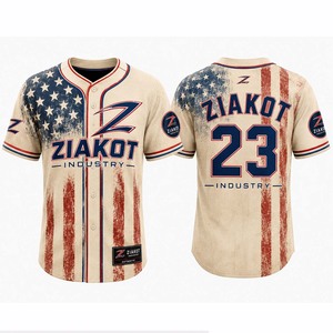 Camiseta de Béisbol Personalizada, ZIAKOT INDUSTRY Pakistán, Uniforme de Béisbol, Camiseta Sublimada, Ropa Deportiva al por Mayor, Fabricante OEM - Product Image 3