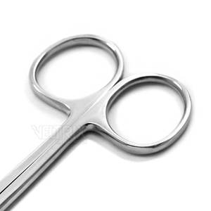 Tijeras Rectas Iris Estándar de Acero Inoxidable de Alta Calidad con Color y Logotipo Personalizados 4 1/2 - Product Image 4