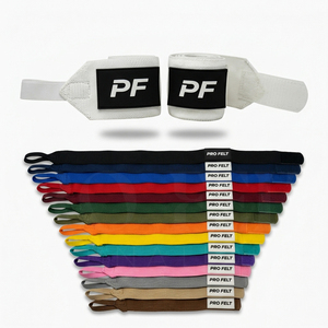 Muñequeras Elásticas y Resistentes para Levantamiento de Pesas, Entrenamiento en Gimnasio, Soporte para Levantamiento de Pesas, Correas Ajustables para Muñecas, Unisex - Product Image 1