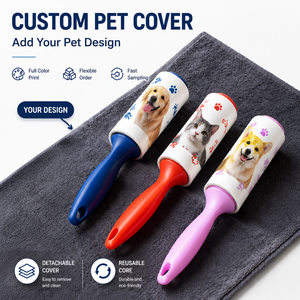<span class=keywords><strong>Rouleau</strong></span> Adhésif Manuel Anti-Poils pour Animaux – Nettoyage Efficace des Tapis, Meubles, Lits et Vêtements – Idéal pour Chien et <span class=keywords><strong>Chat</strong></span> - Product Image 1