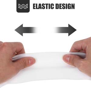 Brazalete de Capitán de Equipo de Fútbol, Tipo Enrollable, Ajustable, Elástico, de Lana, Suave, Transpirable, Multicolor, para Adultos - Product Image 4