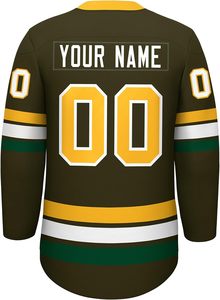 Wholesale Digital Print Latest Casual Customizable Breathable Quick Dry Hockey Jerseys - Product Image 3