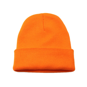Unisex <b>Wool</b> <b>Beanie</b> <b>Hat</b> Solid Color Embroidery Decorated Casual Winter Cap for Adults 56-58CM Head Circumference - Product Image 5
