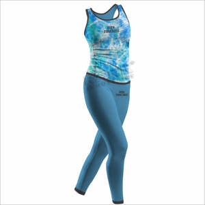 Ensembles de yoga pour femmes en polyester et élasthanne, nouvelle collection, impression personnalisée, vente chaude - Product Image 1
