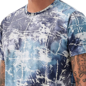 T-shirt de travail en coton pur 100 % de 180 grammes pour hommes, couleur unie, personnalisable avec logo par sublimation, idéal pour l'été – Vente en gros - Product Image 6