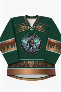 Camiseta de Hockey sobre Hielo Sublimada Personalizada Neon Ice, Manga Larga, Absorbente de Humedad, Ropa Deportiva de Poliéster para Hombre - Product Image 5