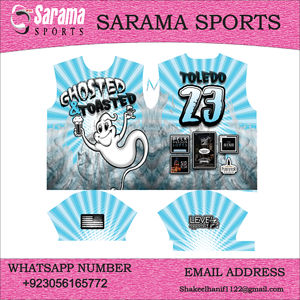 Camisetas y Tops Deportivos de Béisbol y Sóftbol para Hombre Sarama Sports, Impresión por Transferencia de Calor, Diseño Animal, el Más Popular - Product Image 6
