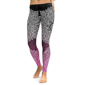 Leggings de Yoga Transpirables de Cintura Elástica Completa, Sólidos y Más Vendidos, Leggings Casuales para Mujer, Moldeadores y Efectivos - Product Image 3